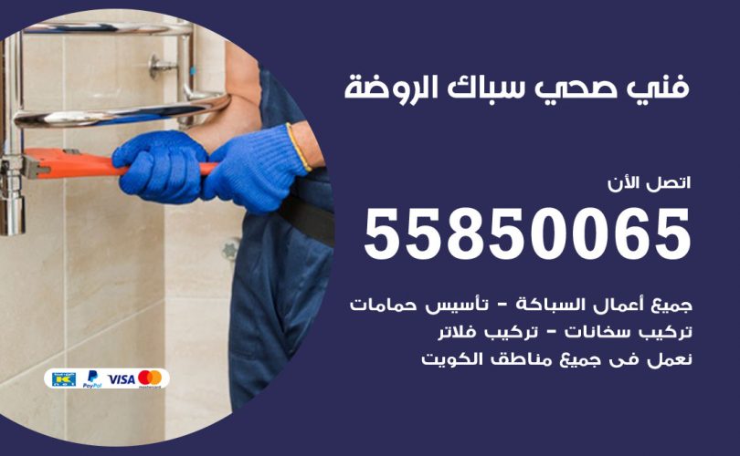 فني صحي الروضة