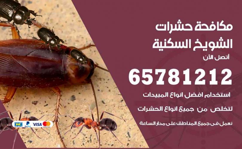 شركات مكافحة حشرات الشويخ السكنية